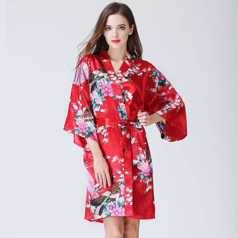 Sexy nightgown bathrobe home service - ROUTINE FASHION